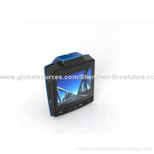 GPS built-in 1,080P full HD, G-sensor, 2.4-inch TFT display with traffic surveillance system camera